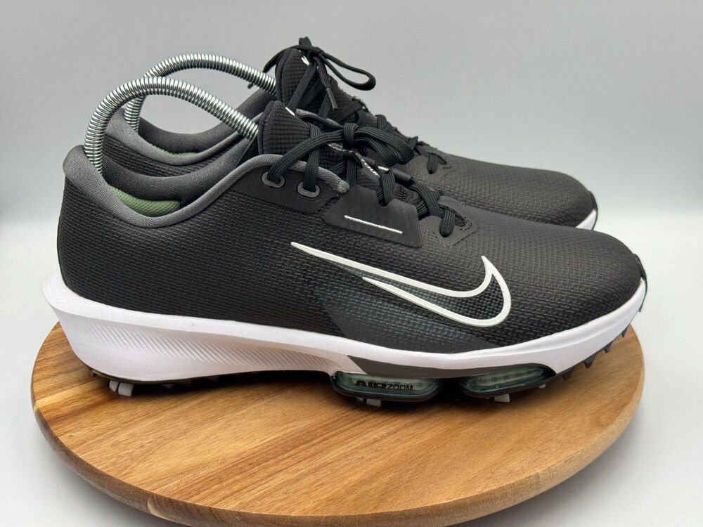 NIKE Infinity Tour Next% 2 Golf Shoes Black/White Men's Size 12 New FD0217-002